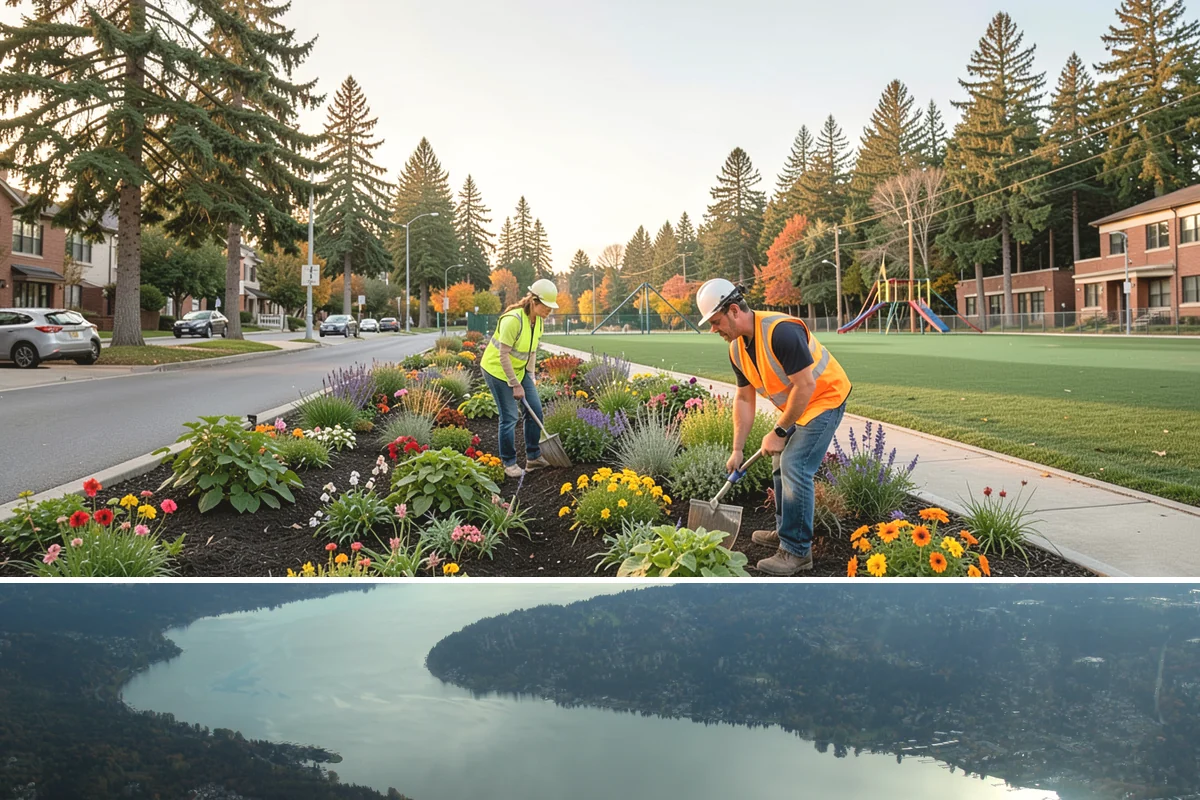 Utility Vegetation Management in Sammamish, King County, WA - Corridor clearing is concentrated in the growing season, with cycles timed to keep access open year-round.