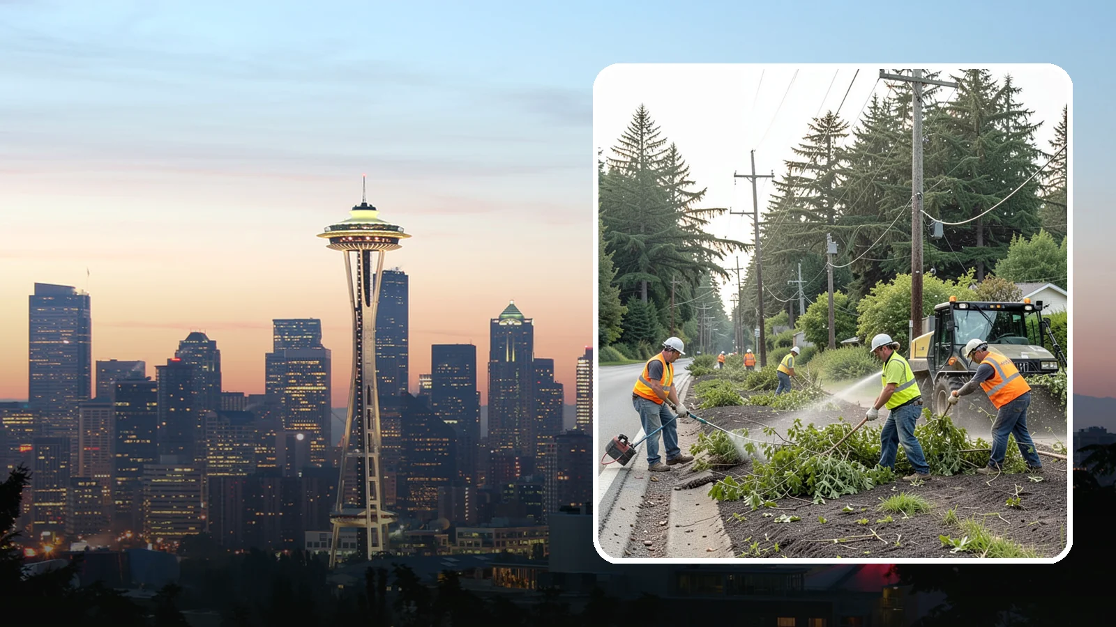Utility Vegetation Management in Seattle, King County, WA - Vegetation control along utility corridors and easements to protect access, infrastructure, and reliability.