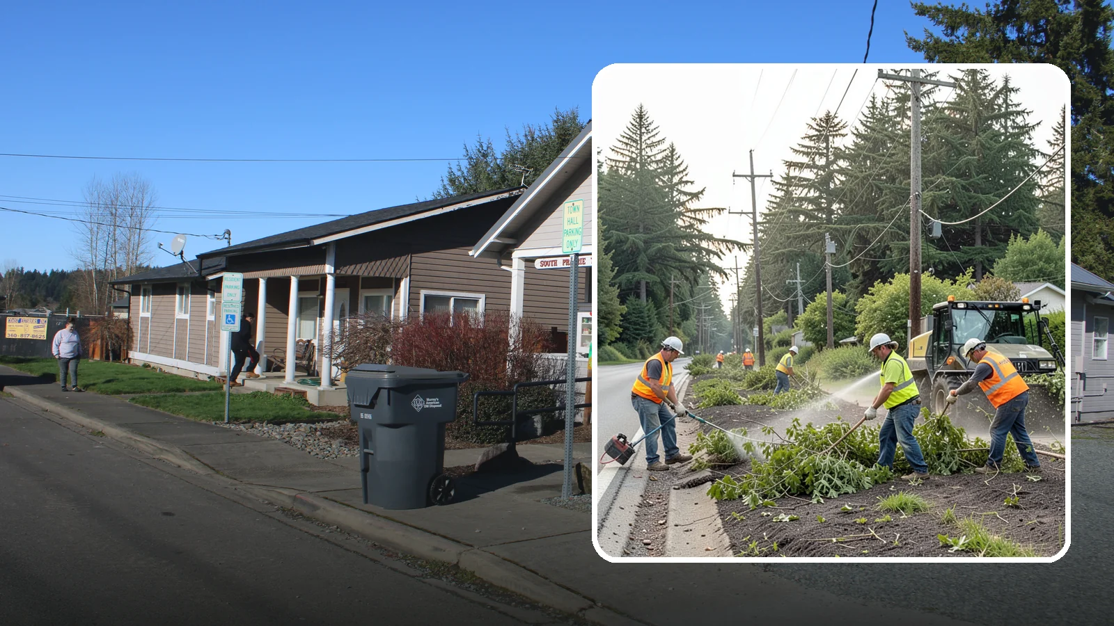 Utility Vegetation Management in South Prairie, Pierce County, WA - Vegetation control along utility corridors and easements to protect access, infrastructure, and reliability.