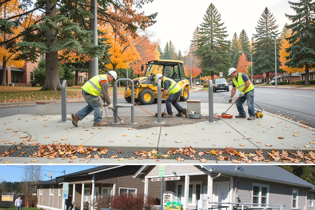 Utility Vegetation Management in South Prairie, Pierce County, WA - Corridor clearing is concentrated in the growing season, with cycles timed to keep access open year-round.