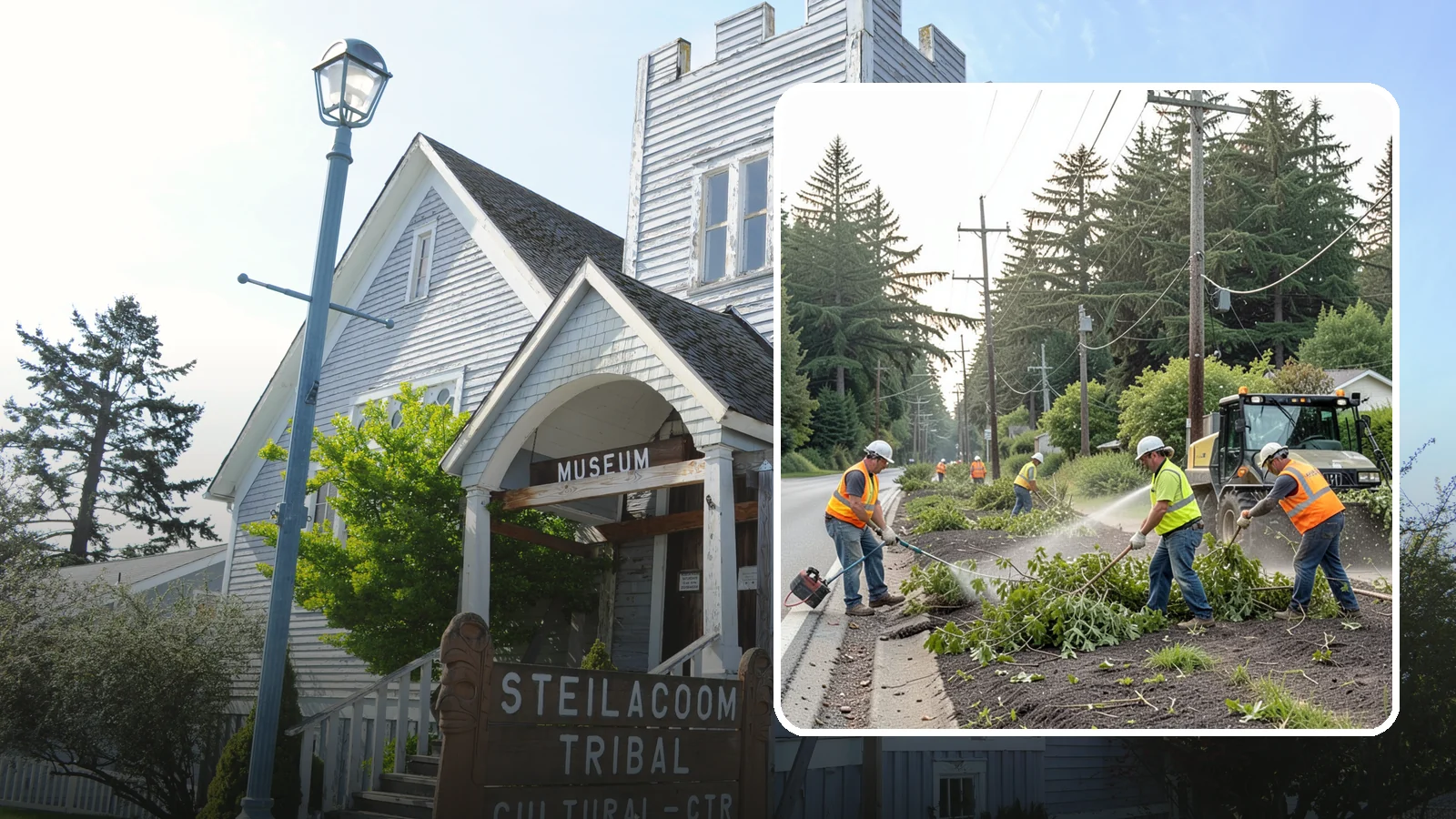 Utility Vegetation Management in Steilacoom, Pierce County, WA - Vegetation control along utility corridors and easements to protect access, infrastructure, and reliability.