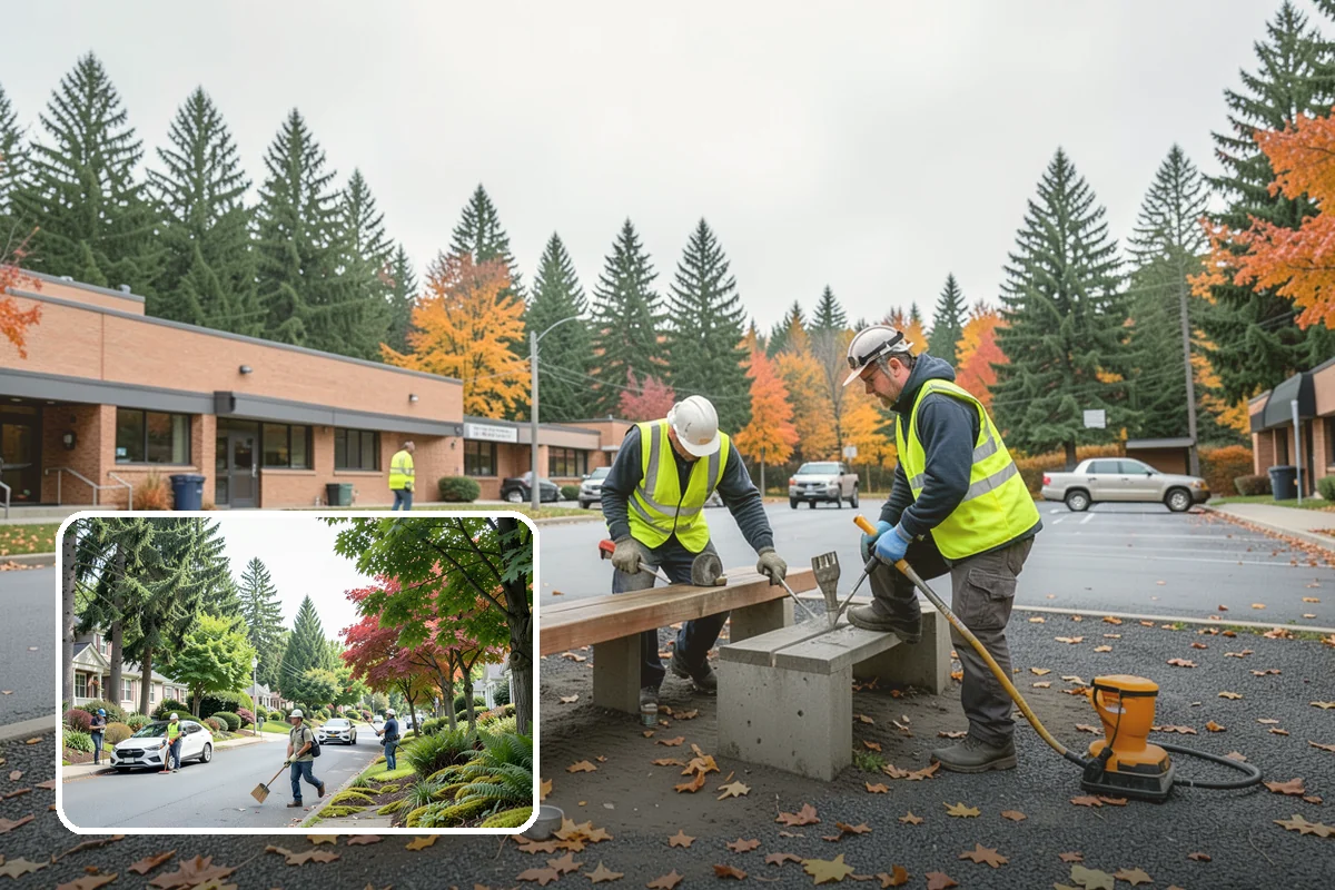 Vacant Lot Cleanup in Beaux Arts Village, King County, WA - Restores overgrown lots to safe, manageable condition