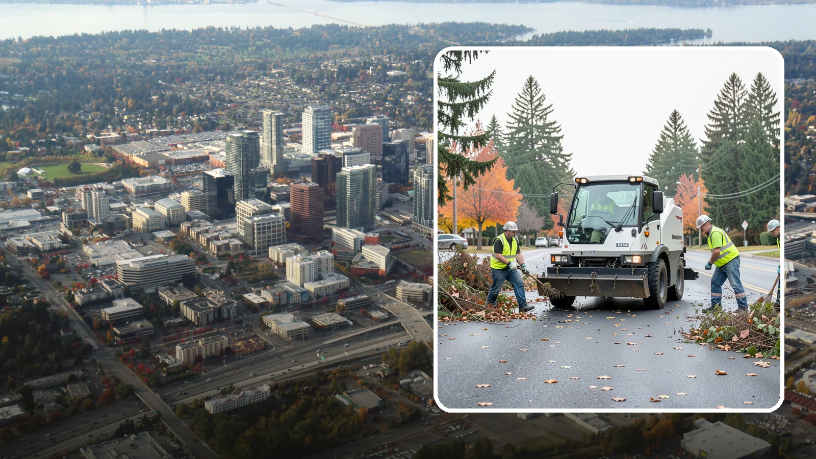 Vacant Lot Cleanup in Bellevue, King County, WA - Clearing and cleanup of overgrown or debris-strewn vacant public lots to reduce nuisance and hazard.