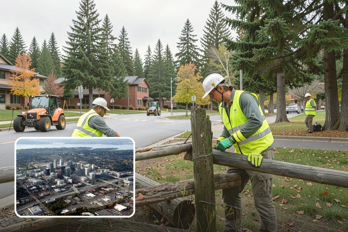 Vacant Lot Cleanup in Bellevue, King County, WA - Restores overgrown lots to safe, manageable condition