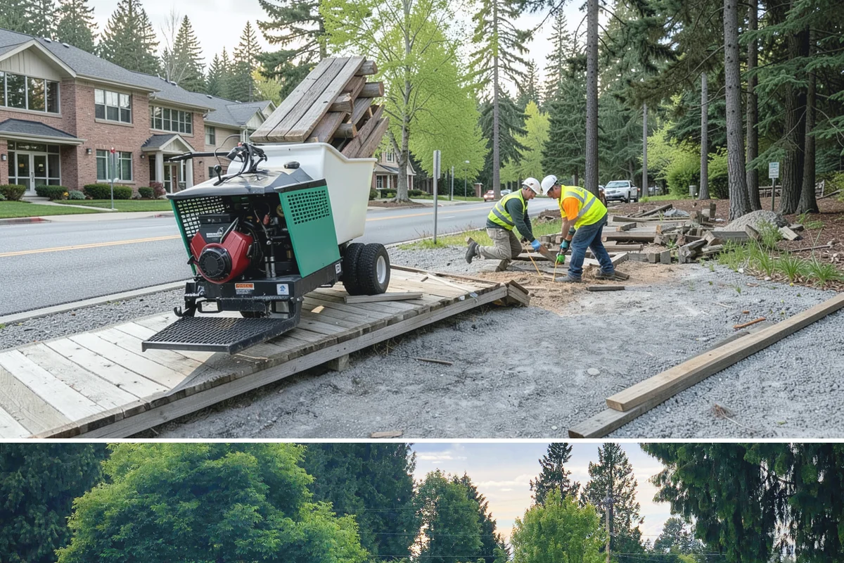 Vacant Lot Cleanup in Bonney Lake, Pierce County, WA - Vacant lot clearing is most efficient from late spring through early fall when vegetation is dry and growth is at its peak.