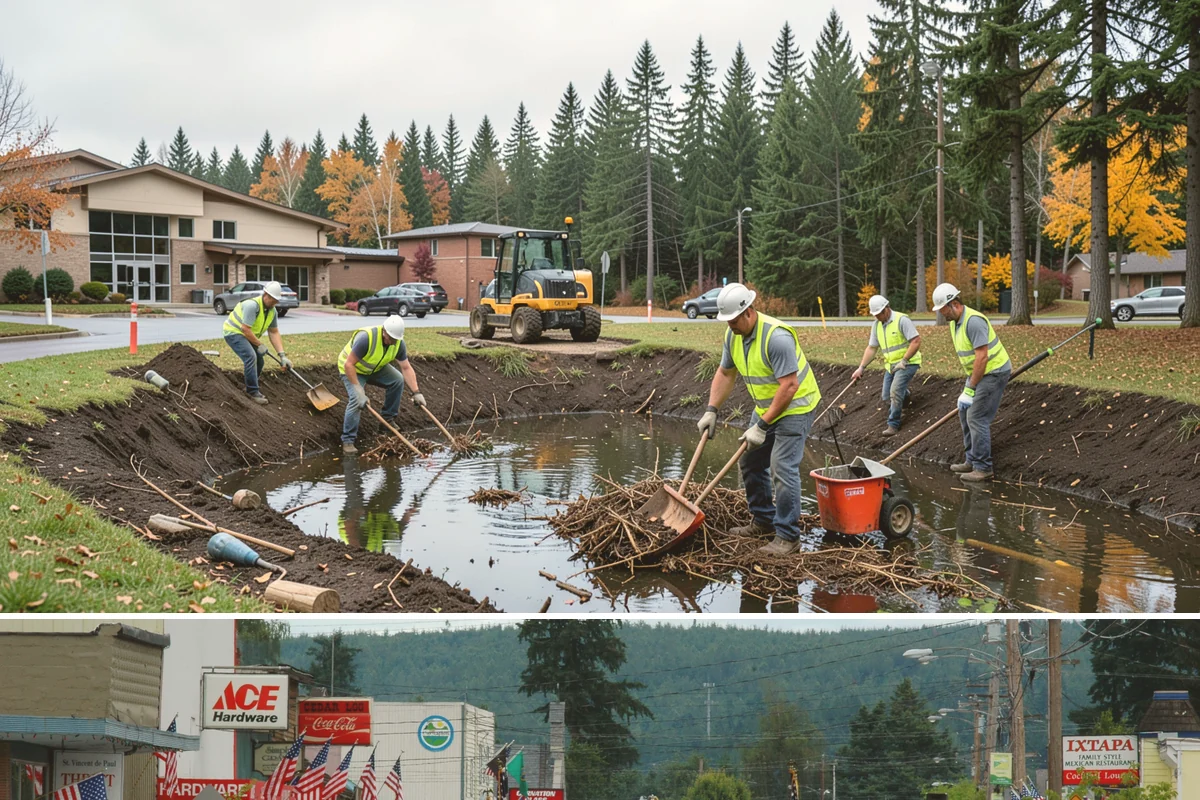 Vacant Lot Cleanup in Carnation, King County, WA - Vacant lot clearing is most efficient from late spring through early fall when vegetation is dry and growth is at its peak.