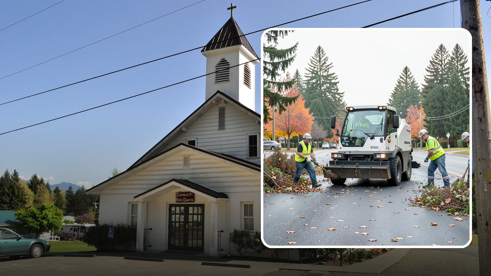 Vacant Lot Cleanup in Concrete, Skagit County, WA - Clearing and cleanup of overgrown or debris-strewn vacant public lots to reduce nuisance and hazard.