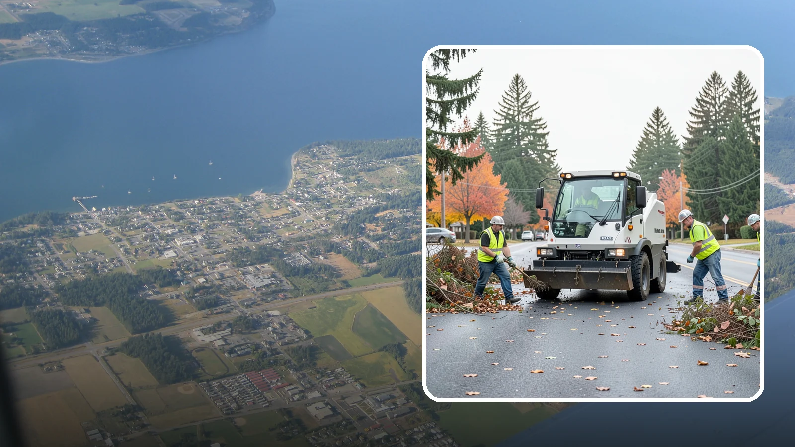 Vacant Lot Cleanup in Coupeville, Island County, WA - Clearing and cleanup of overgrown or debris-strewn vacant public lots to reduce nuisance and hazard.