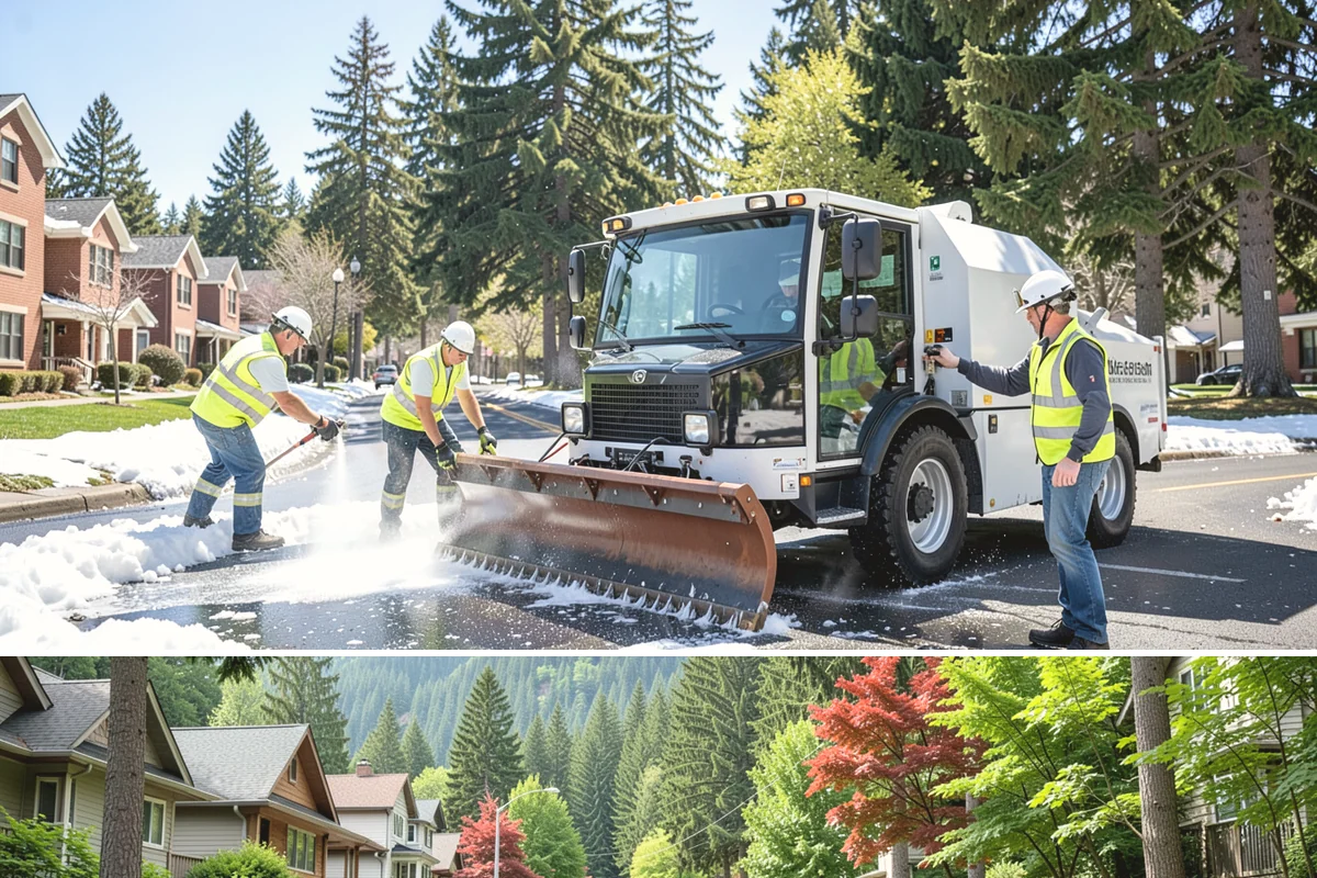 Vacant Lot Cleanup in Darrington, Snohomish County, WA - Vacant lot clearing is most efficient from late spring through early fall when vegetation is dry and growth is at its peak.