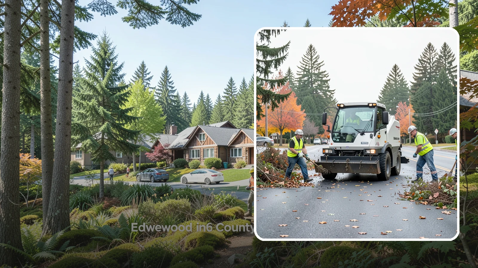Vacant Lot Cleanup in Edgewood, Pierce County, WA - Clearing and cleanup of overgrown or debris-strewn vacant public lots to reduce nuisance and hazard.