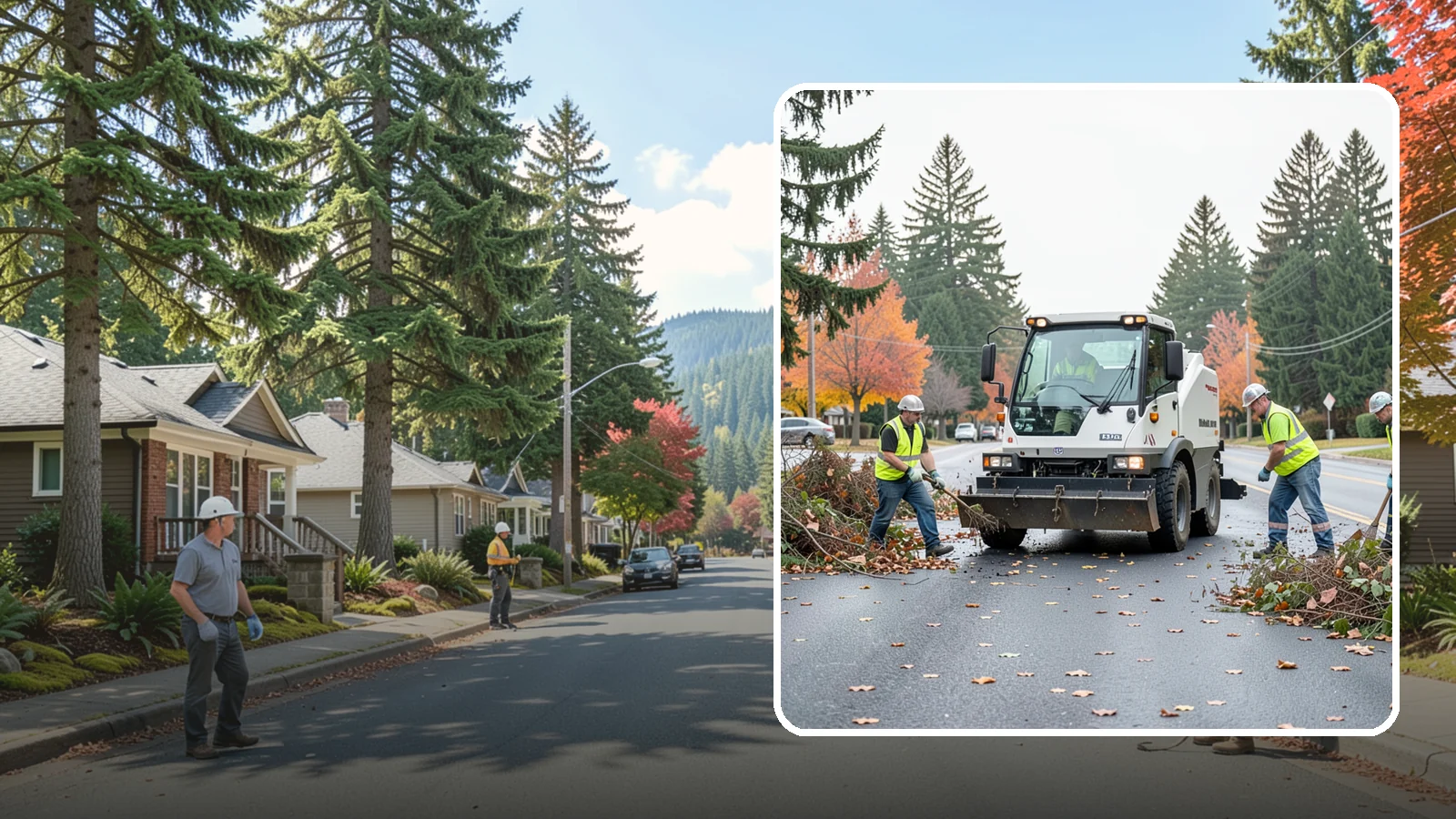 Vacant Lot Cleanup in Hunts Point, King County, WA - Clearing and cleanup of overgrown or debris-strewn vacant public lots to reduce nuisance and hazard.