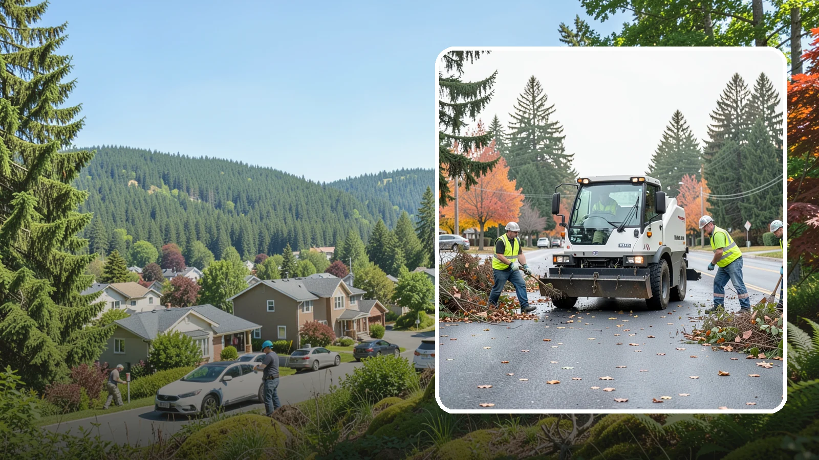 Vacant Lot Cleanup in Index, Snohomish County, WA - Clearing and cleanup of overgrown or debris-strewn vacant public lots to reduce nuisance and hazard.