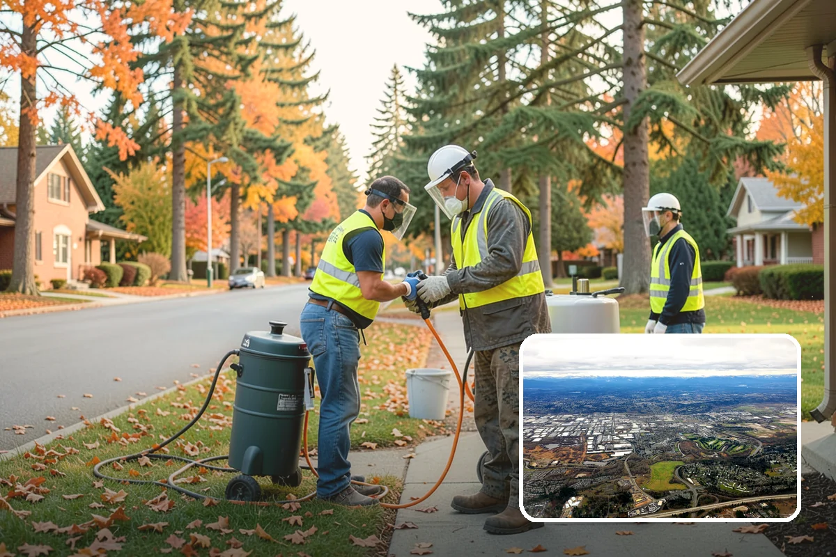Vacant Lot Cleanup in Kent, King County, WA - Restores overgrown lots to safe, manageable condition