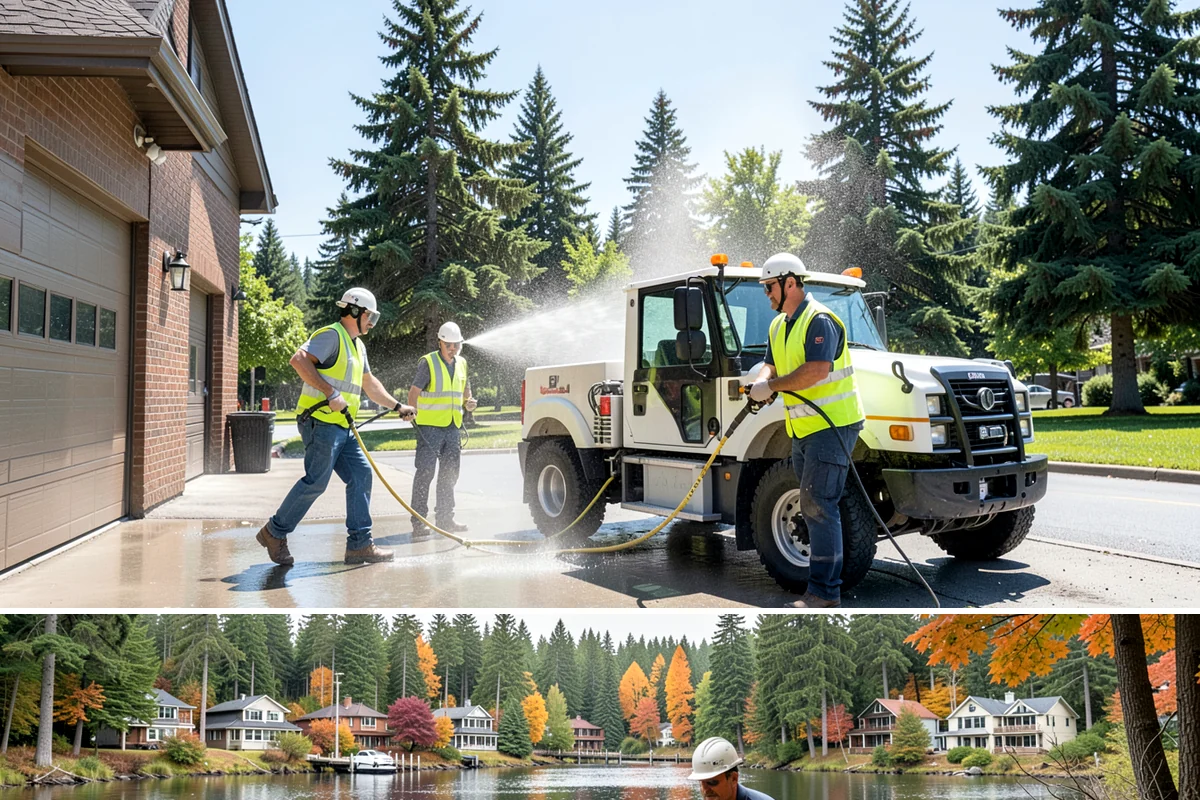Vacant Lot Cleanup in La Conner, Skagit County, WA - Vacant lot clearing is most efficient from late spring through early fall when vegetation is dry and growth is at its peak.