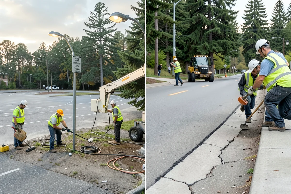 Vacant Lot Cleanup in Lake Forest Park, King County, WA - Inspect the lot and define clearing and abatement scope