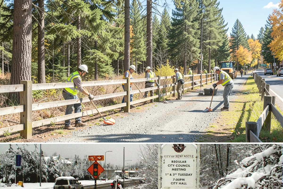 Vacant Lot Cleanup in Newcastle, King County, WA - Vacant lot clearing is most efficient from late spring through early fall when vegetation is dry and growth is at its peak.