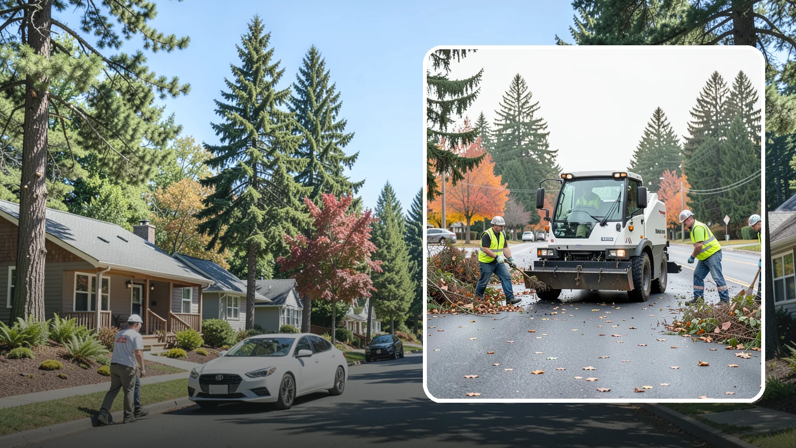 Vacant Lot Cleanup in Orting, Pierce County, WA - Clearing and cleanup of overgrown or debris-strewn vacant public lots to reduce nuisance and hazard.