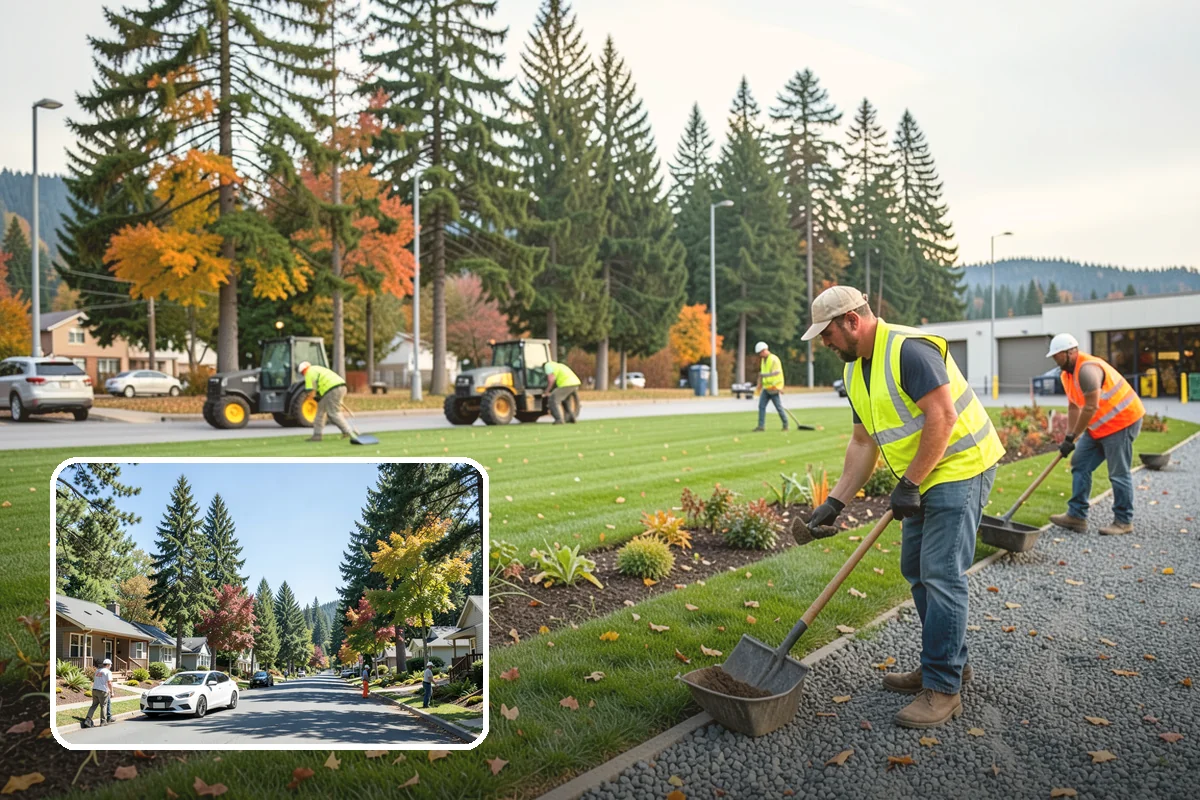Vacant Lot Cleanup in Orting, Pierce County, WA - Restores overgrown lots to safe, manageable condition