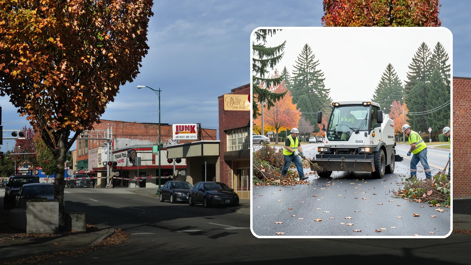 Vacant Lot Cleanup in Puyallup, Pierce County, WA - Clearing and cleanup of overgrown or debris-strewn vacant public lots to reduce nuisance and hazard.