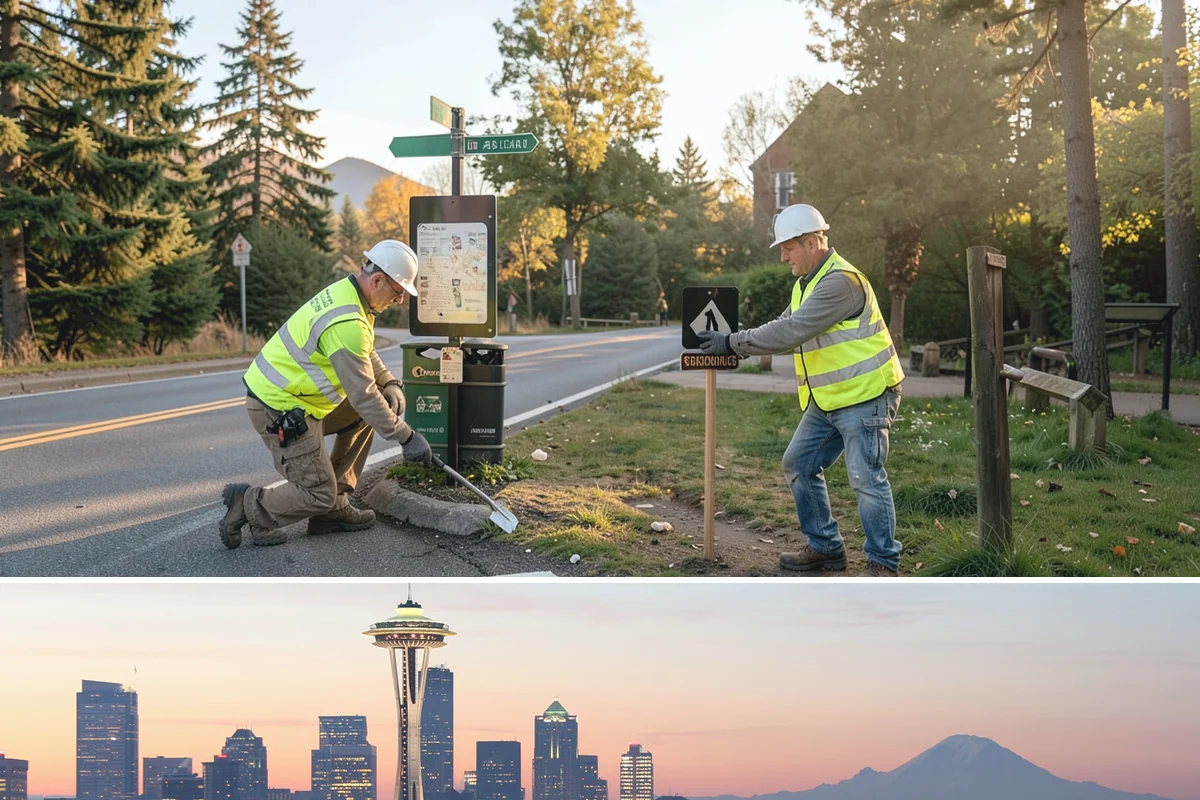 Vacant Lot Cleanup in Seattle, King County, WA - Vacant lot clearing is most efficient from late spring through early fall when vegetation is dry and growth is at its peak.