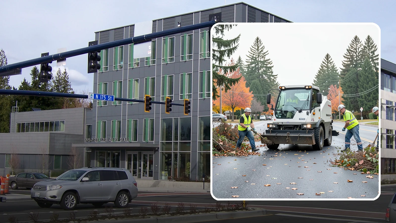 Vacant Lot Cleanup in Shoreline, King County, WA - Clearing and cleanup of overgrown or debris-strewn vacant public lots to reduce nuisance and hazard.