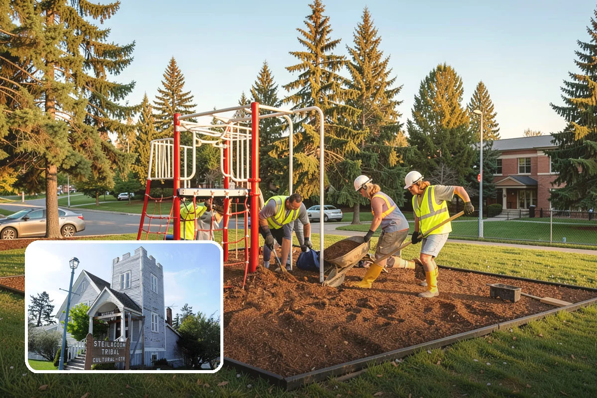 Vacant Lot Cleanup in Steilacoom, Pierce County, WA - Restores overgrown lots to safe, manageable condition
