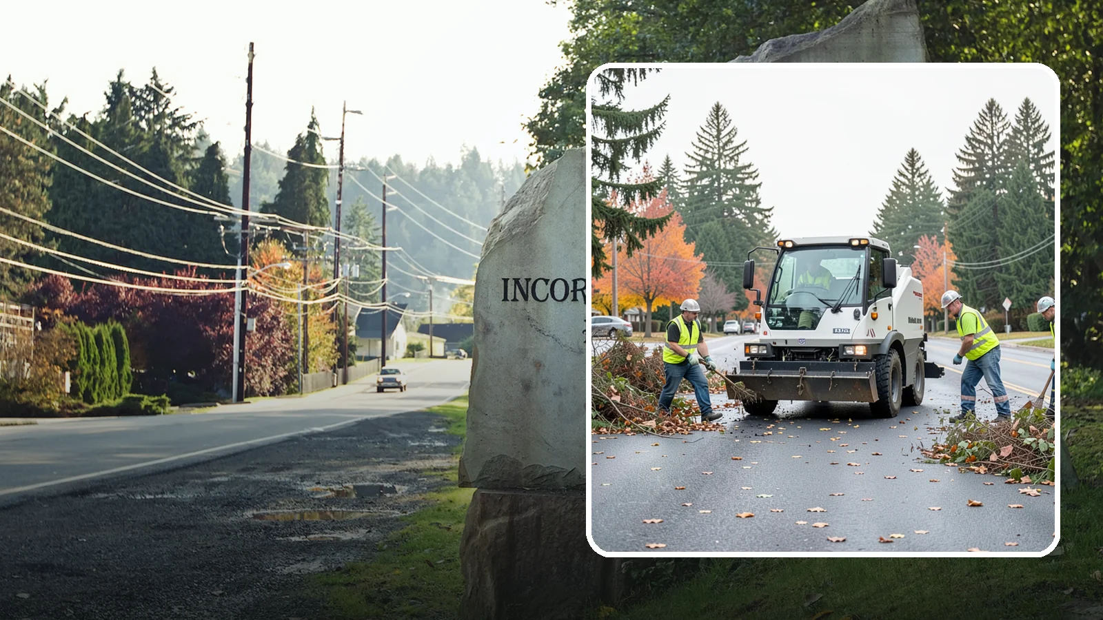 Vacant Lot Cleanup in Wilkeson, Pierce County, WA - Clearing and cleanup of overgrown or debris-strewn vacant public lots to reduce nuisance and hazard.