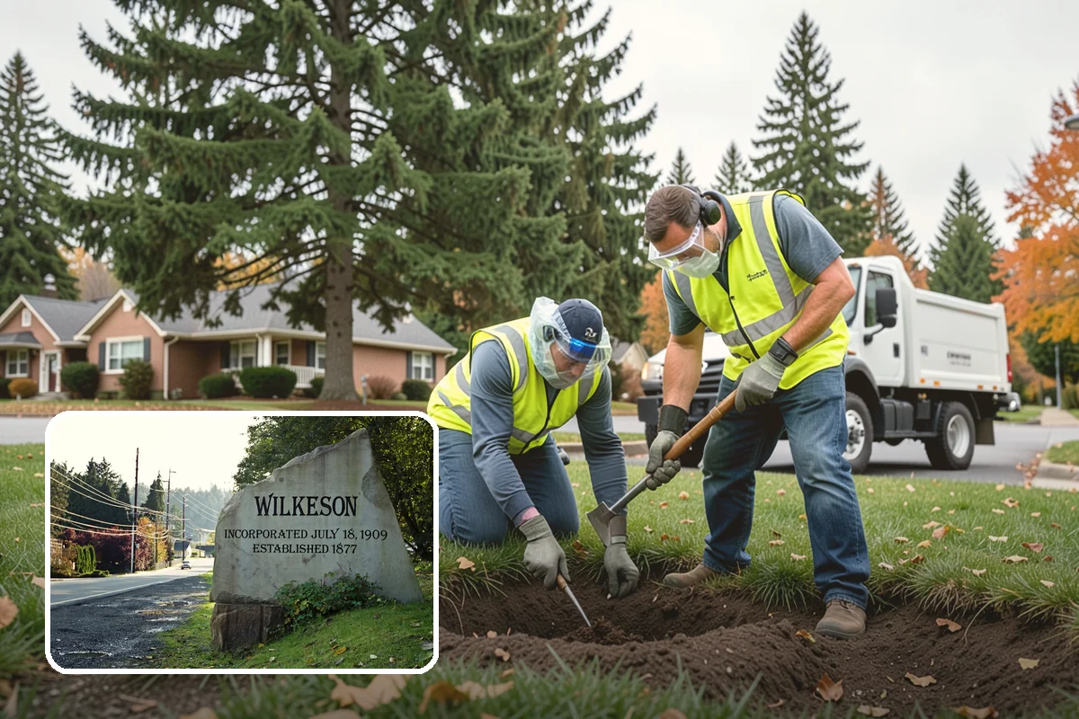 Vacant Lot Cleanup in Wilkeson, Pierce County, WA - Restores overgrown lots to safe, manageable condition