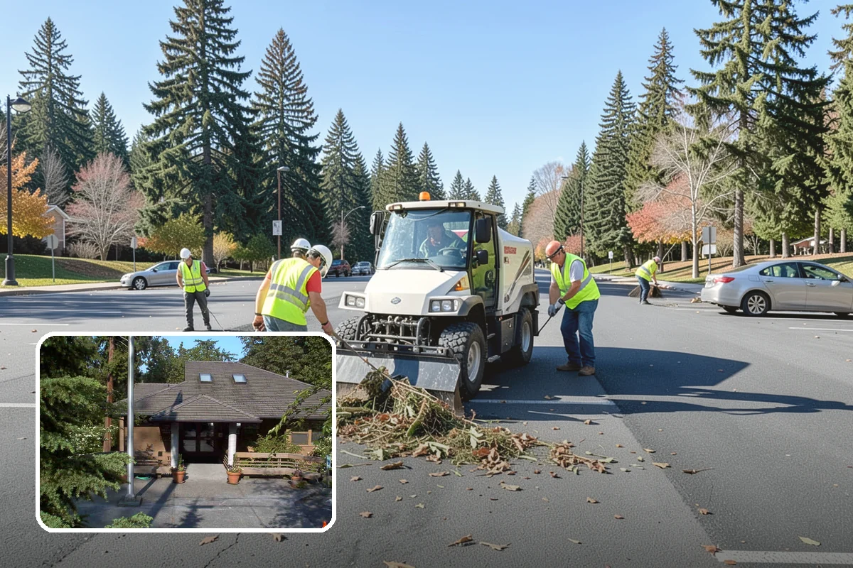 Vacant Lot Cleanup in Yarrow Point, King County, WA - Restores overgrown lots to safe, manageable condition