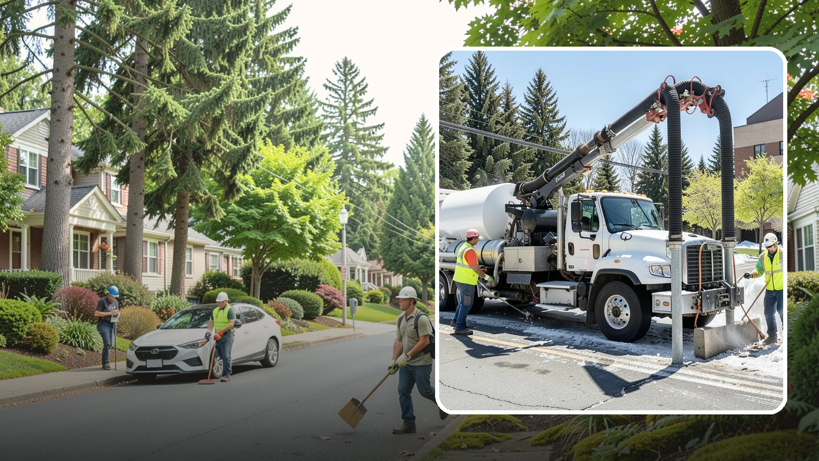 Vactor Truck Services in Beaux Arts Village, King County, WA - Hydro-excavation and vacuum truck work for catch basins, vaults, and underground utilities.
