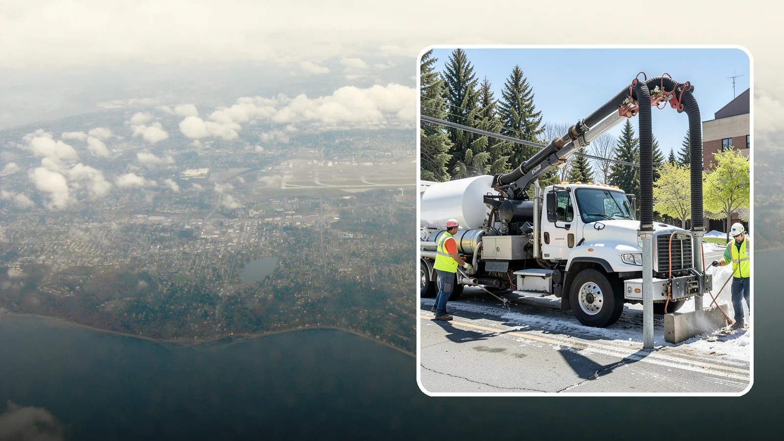 Vactor Truck Services in Burien, King County, WA - Hydro-excavation and vacuum truck work for catch basins, vaults, and underground utilities.