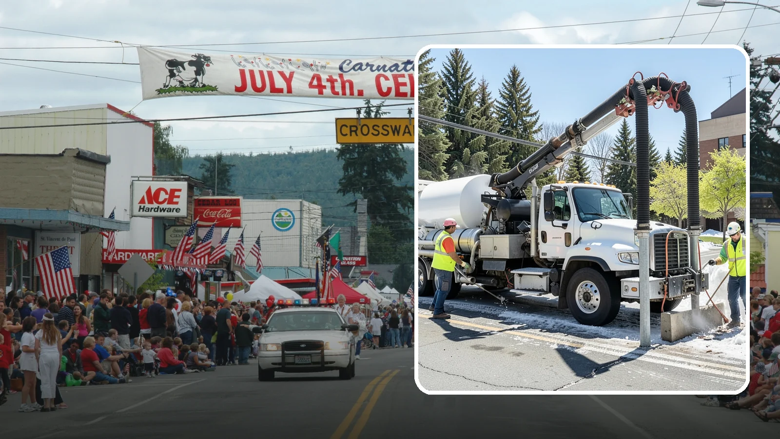 Vactor Truck Services in Carnation, King County, WA - Hydro-excavation and vacuum truck work for catch basins, vaults, and underground utilities.