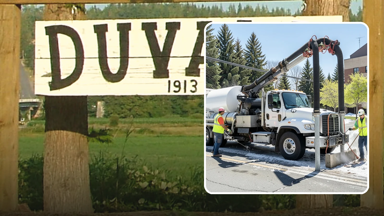 Vactor Truck Services in Duvall, King County, WA - Hydro-excavation and vacuum truck work for catch basins, vaults, and underground utilities.