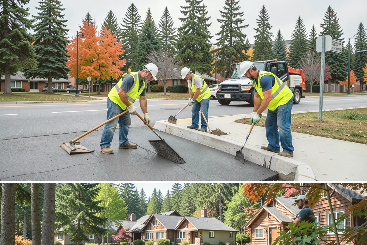 Vactor Truck Services in Edgewood, Pierce County, WA - Catch basin and vault cleaning is prioritized before the wet season to keep storm systems flowing.