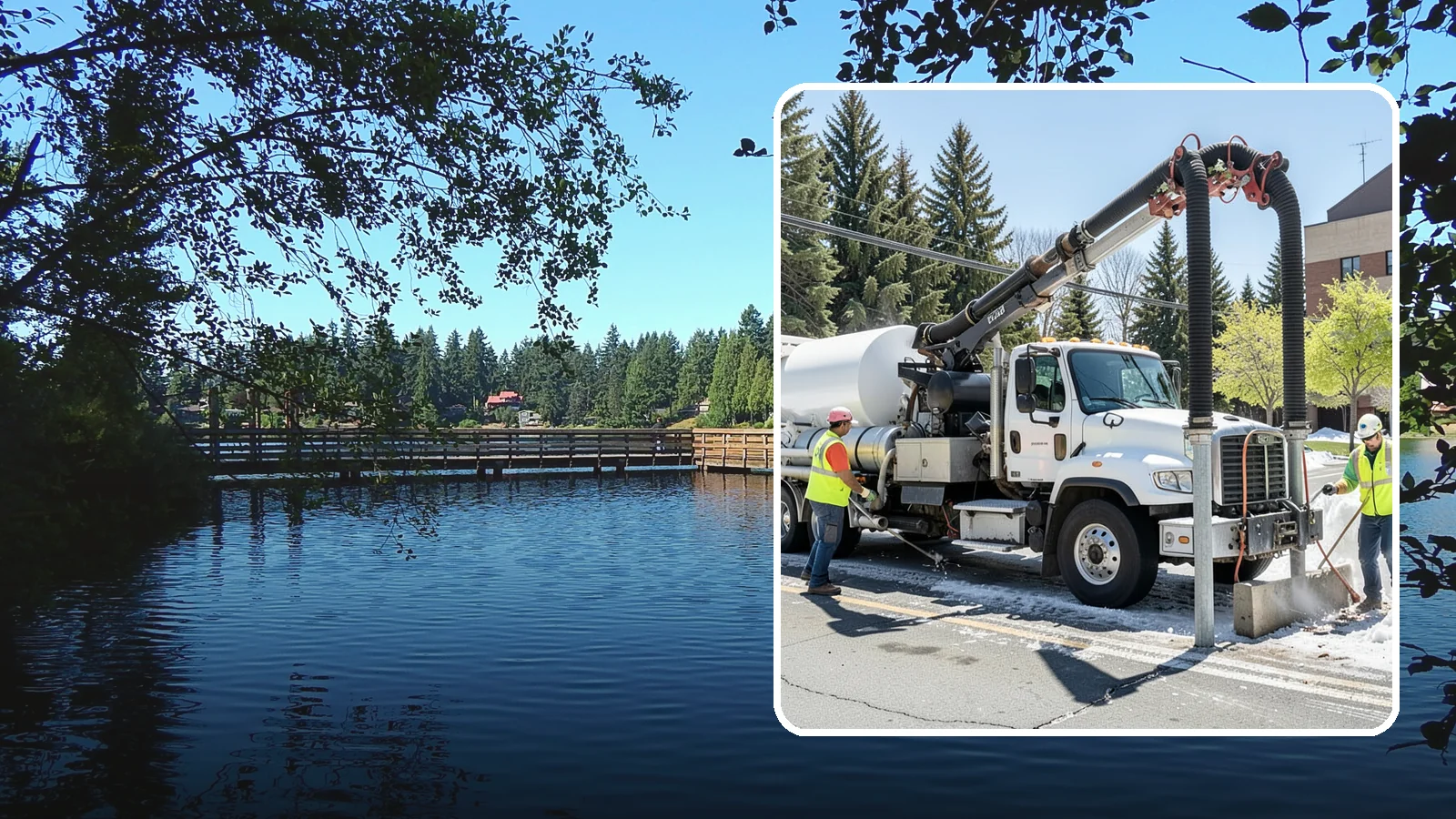 Vactor Truck Services in Federal Way, King County, WA - Hydro-excavation and vacuum truck work for catch basins, vaults, and underground utilities.