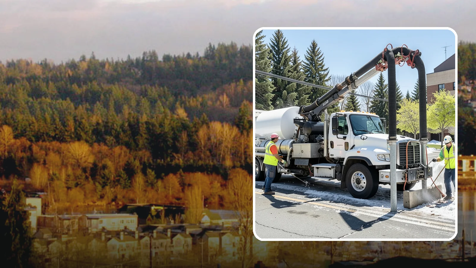 Vactor Truck Services in Kenmore, King County, WA - Hydro-excavation and vacuum truck work for catch basins, vaults, and underground utilities.