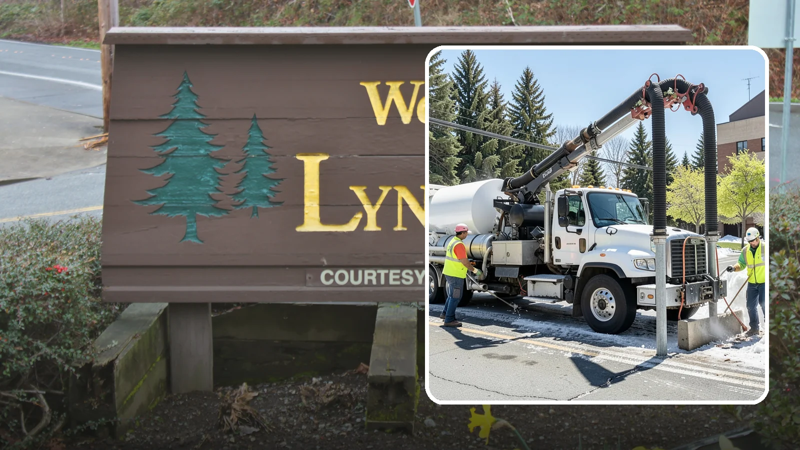 Vactor Truck Services in Lynnwood, Snohomish County, WA - Hydro-excavation and vacuum truck work for catch basins, vaults, and underground utilities.