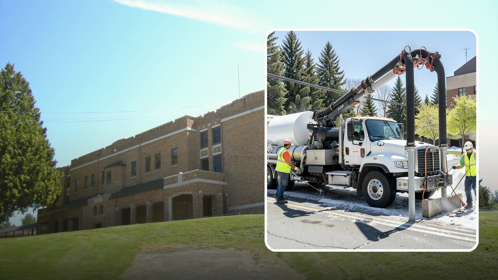 Vactor Truck Services in Maple Valley, King County, WA - Hydro-excavation and vacuum truck work for catch basins, vaults, and underground utilities.