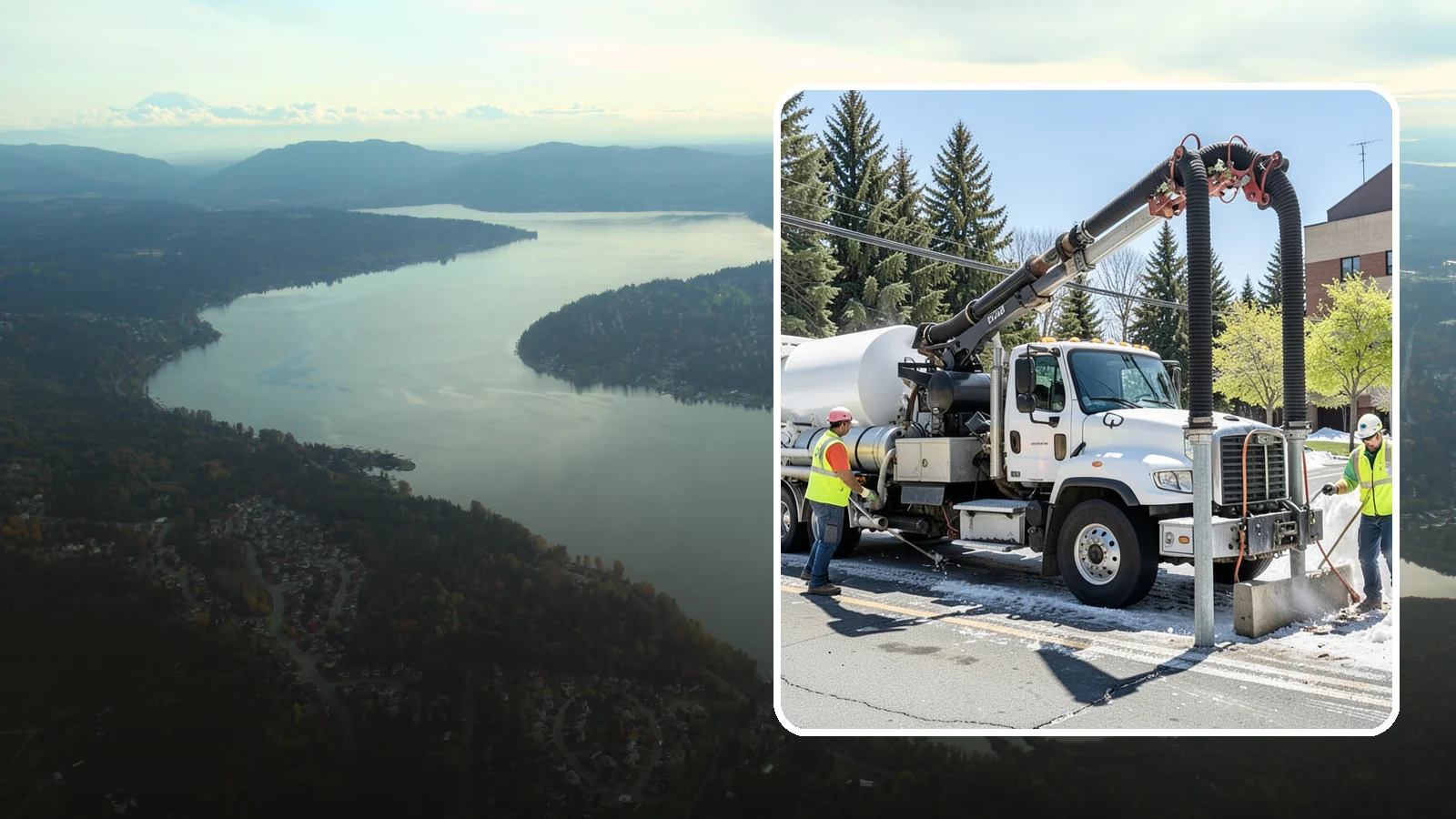 Vactor Truck Services in Sammamish, King County, WA - Hydro-excavation and vacuum truck work for catch basins, vaults, and underground utilities.