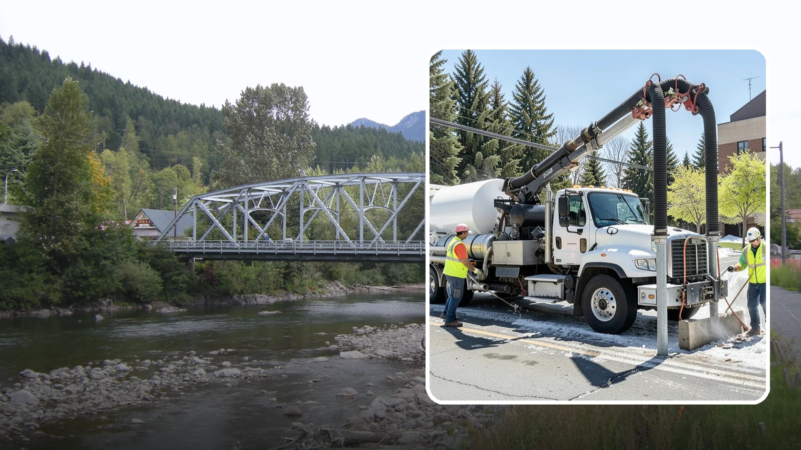 Vactor Truck Services in Skykomish, King County, WA - Hydro-excavation and vacuum truck work for catch basins, vaults, and underground utilities.