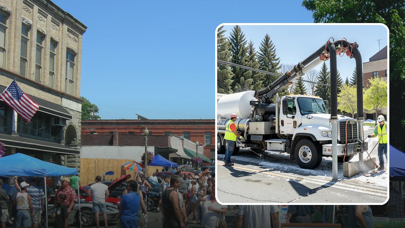 Vactor Truck Services in Snohomish, Snohomish County, WA - Hydro-excavation and vacuum truck work for catch basins, vaults, and underground utilities.