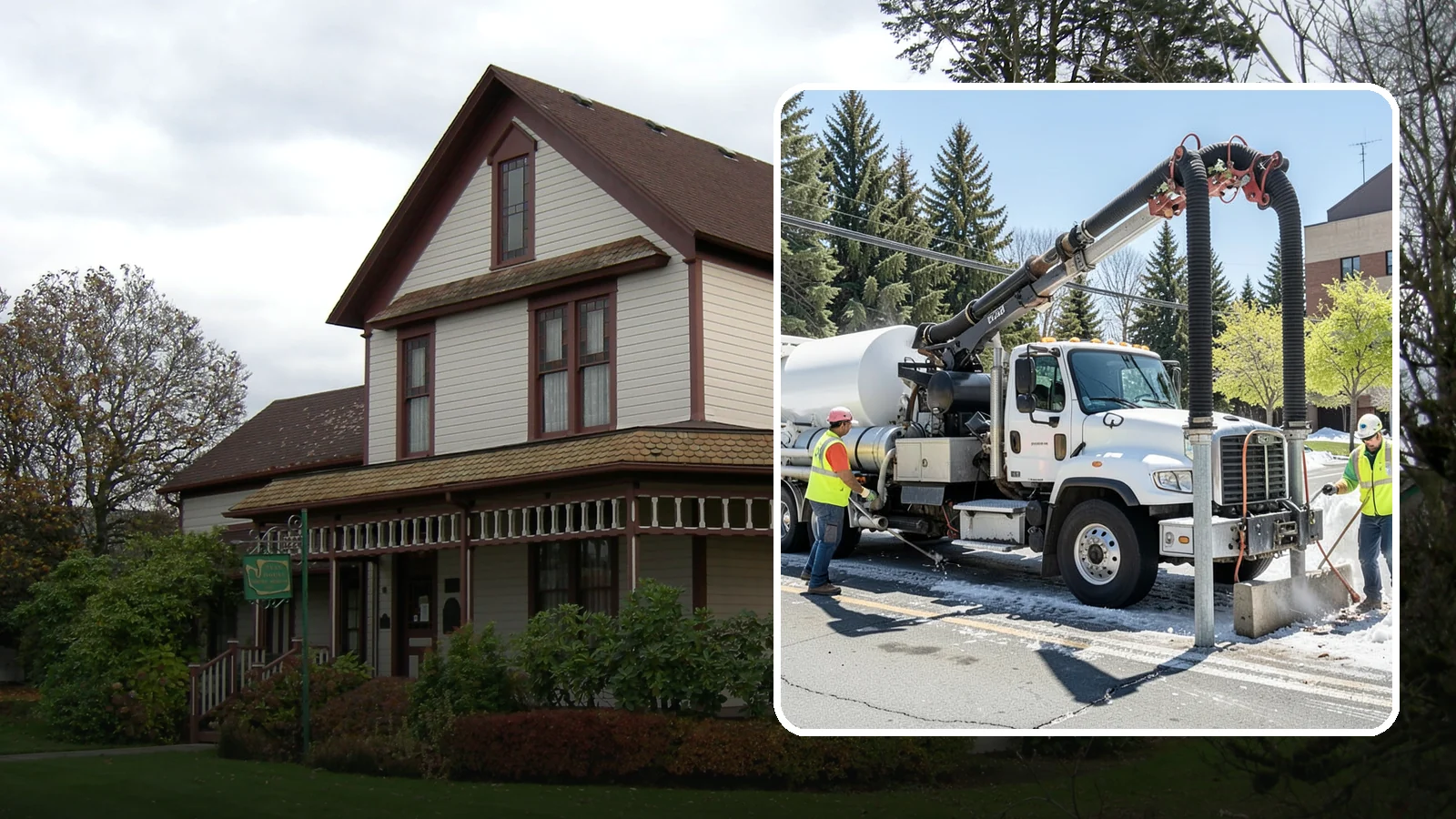 Vactor Truck Services in Sumner, Pierce County, WA - Hydro-excavation and vacuum truck work for catch basins, vaults, and underground utilities.
