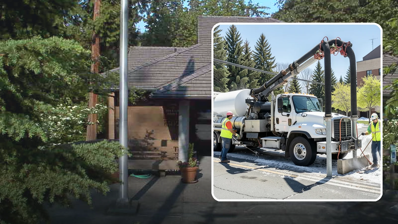 Vactor Truck Services in Yarrow Point, King County, WA - Hydro-excavation and vacuum truck work for catch basins, vaults, and underground utilities.
