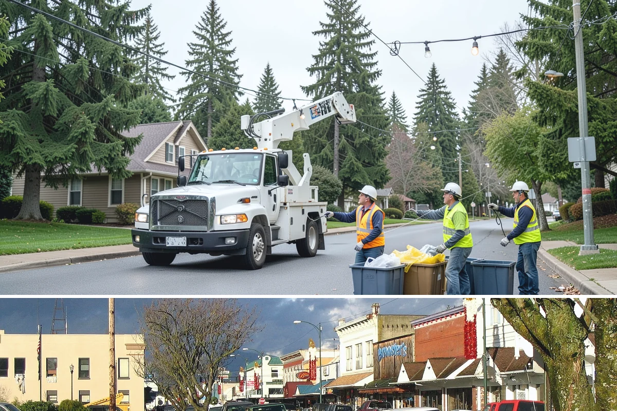 Valley Gutter Construction in Arlington, Snohomish County, WA - Installing valley gutters ahead of the fall rainy season ensures drainage improvements are in place before peak stormwater flows.
