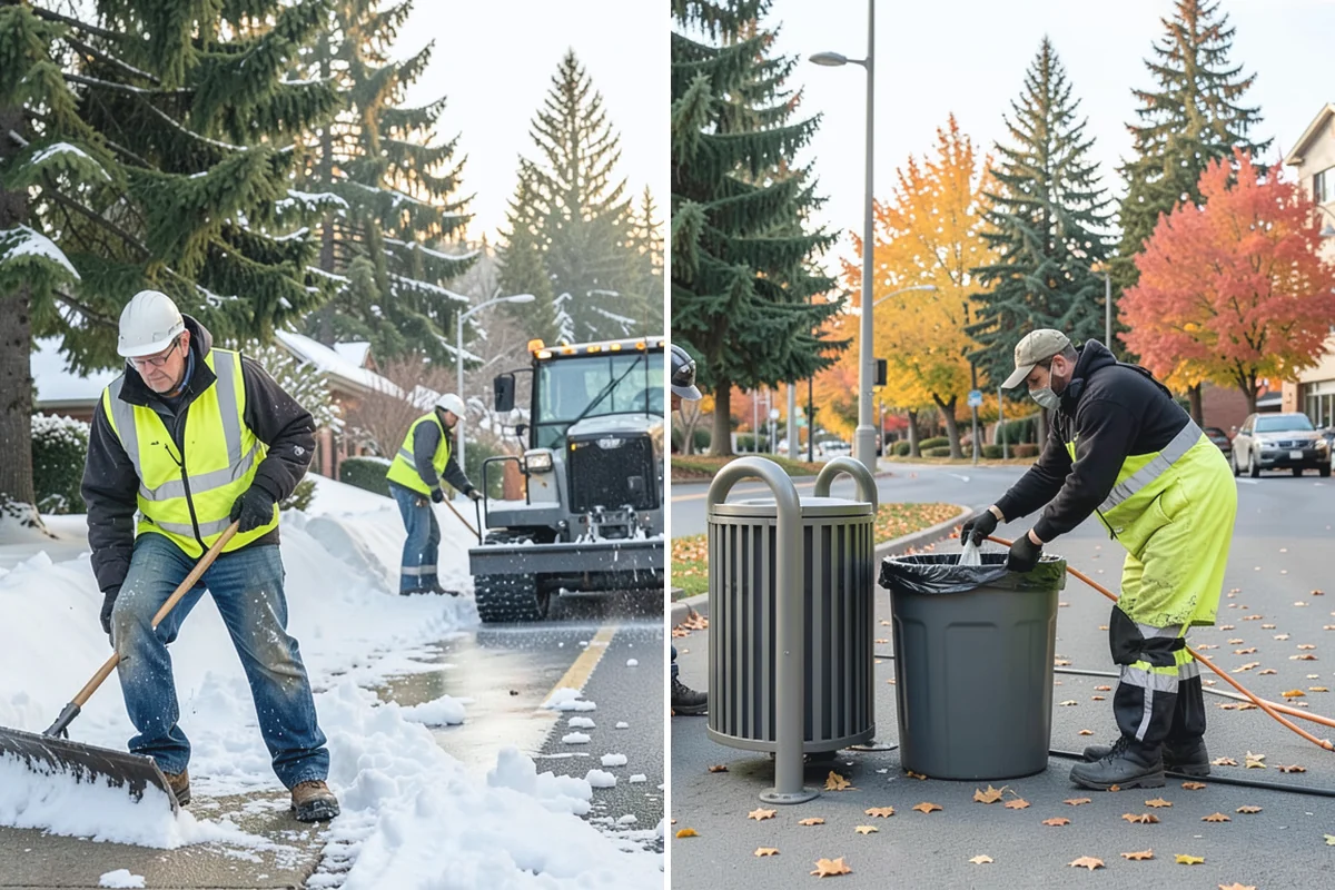 Valley Gutter Construction in Buckley, Pierce County, WA - Shoot flow-line elevations and confirm drainage direction