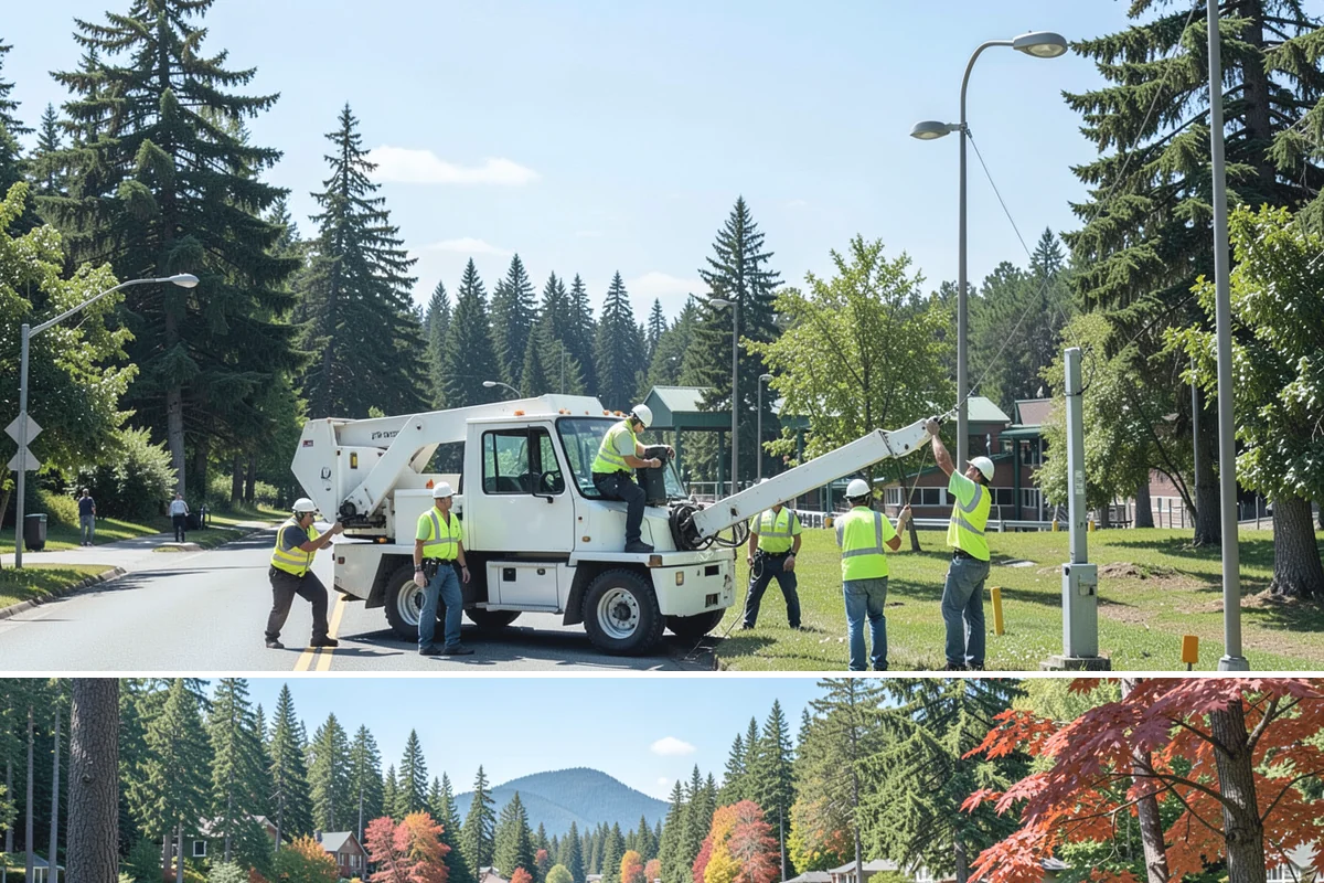 Valley Gutter Construction in Covington, King County, WA - Installing valley gutters ahead of the fall rainy season ensures drainage improvements are in place before peak stormwater flows.