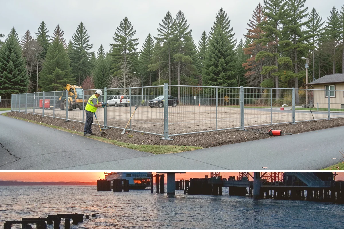 Valley Gutter Construction in Edmonds, Snohomish County, WA - Installing valley gutters ahead of the fall rainy season ensures drainage improvements are in place before peak stormwater flows.