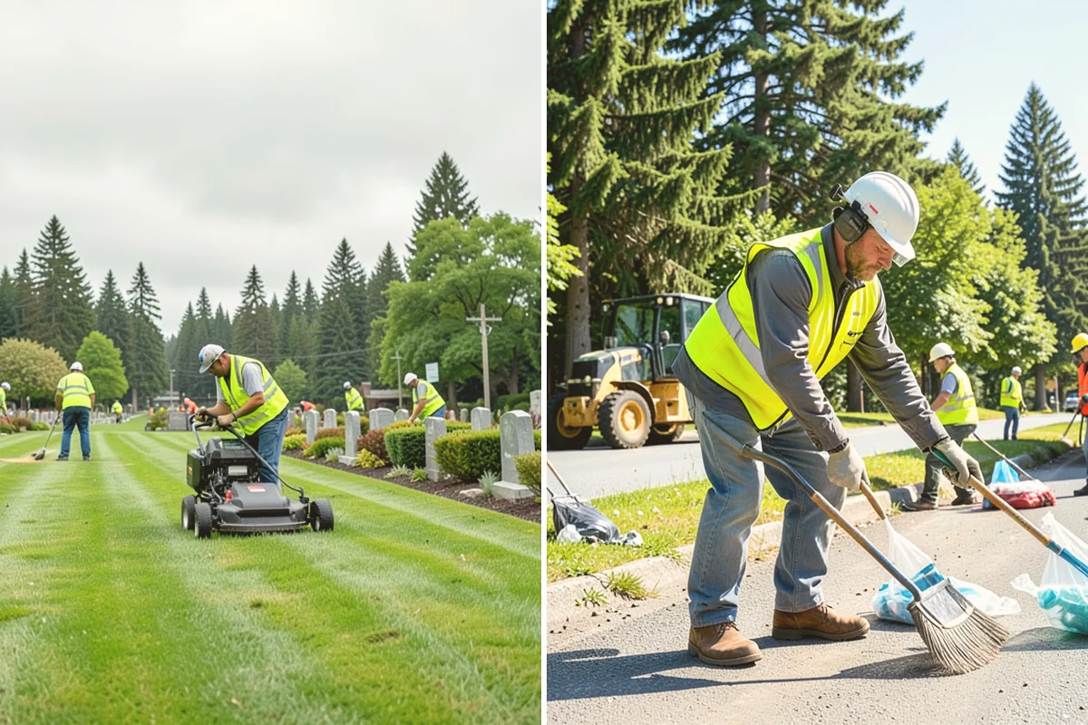 Valley Gutter Construction in Fife, Pierce County, WA - Shoot flow-line elevations and confirm drainage direction