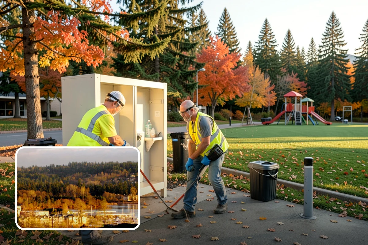 Valley Gutter Construction in Kenmore, King County, WA - Precise flow-line grades that prevent ponding