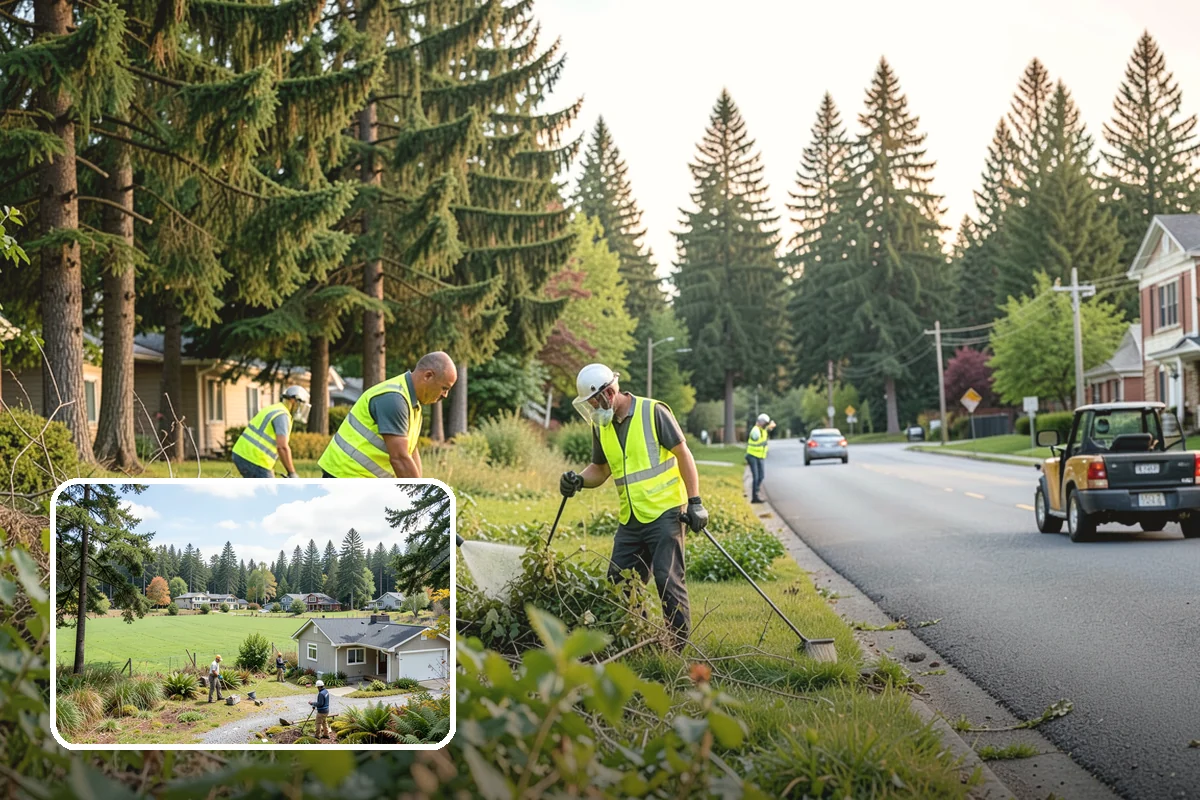 Valley Gutter Construction in Lyman, Skagit County, WA - Precise flow-line grades that prevent ponding